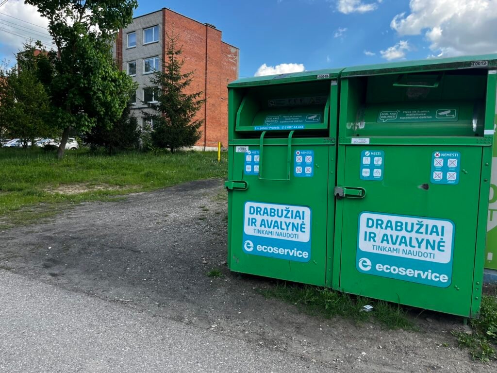 tekstilės konteineriai